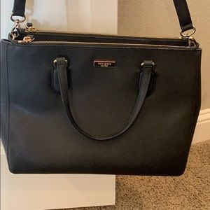 Black Kate Spade Tote/Purse